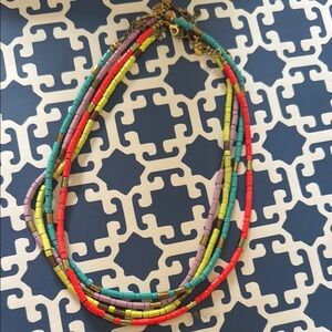 4 colorful necklaces